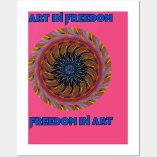 Art In Freedom Posters and Art